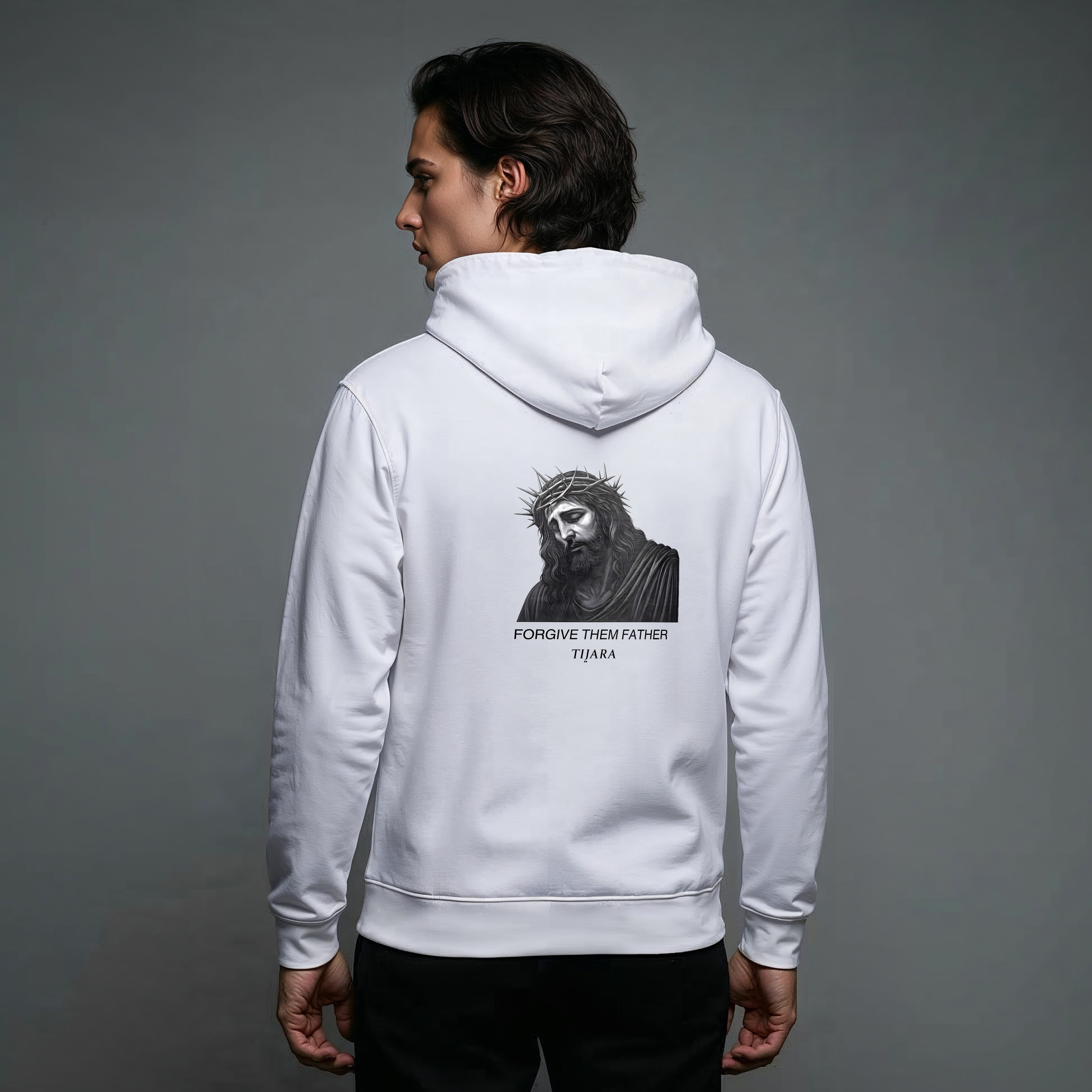 Tijara Forgive Them Father Hoodie