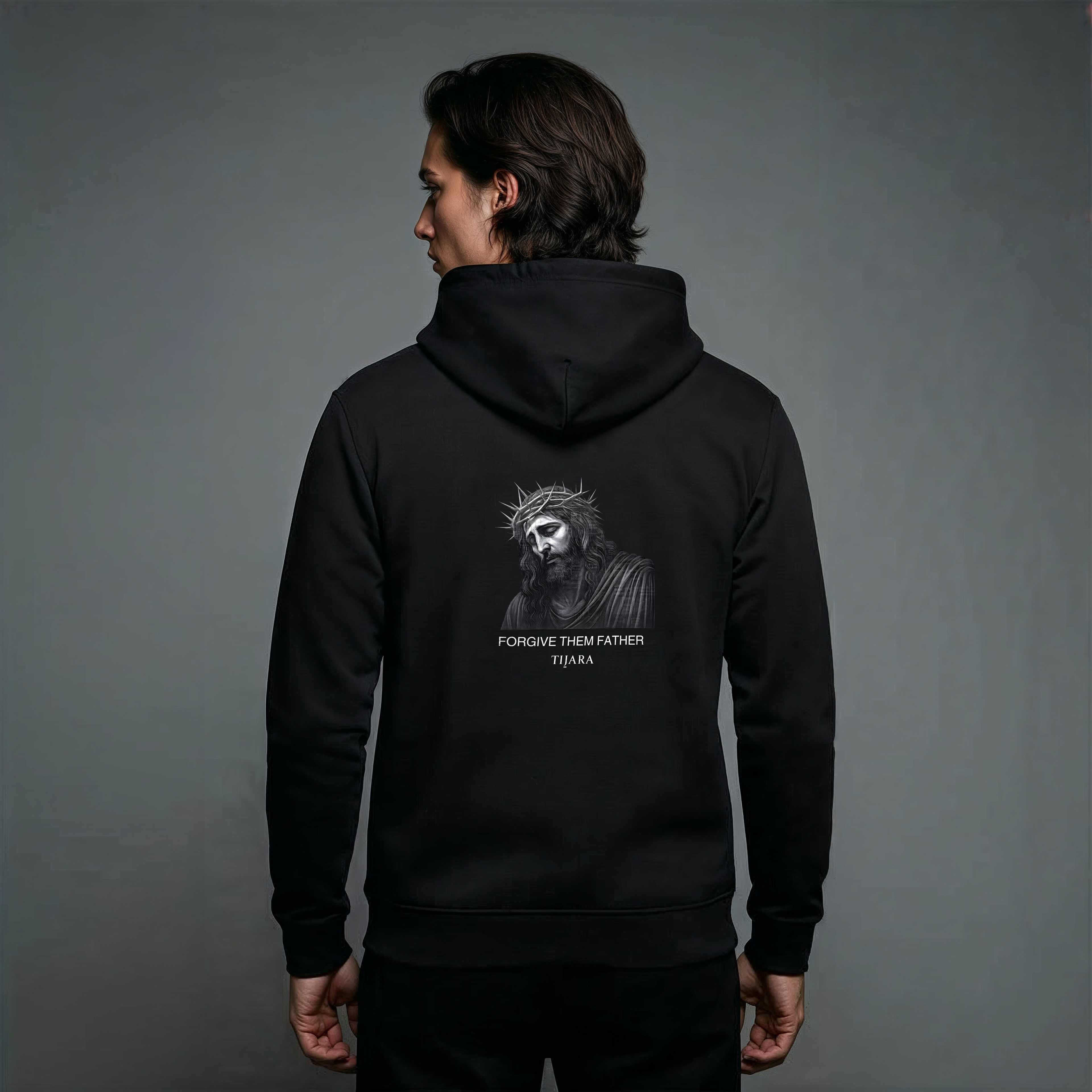 Tijara Forgive Them Father Hoodie